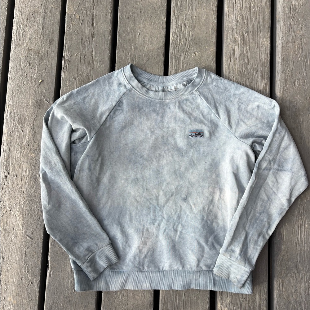 Patagonia organic cotton Lightweight Crewneck Sweatshirt - Pale indigo Blue